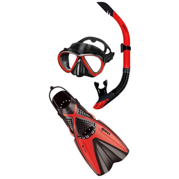 Bonito Mask, Snorkel Fin Combo